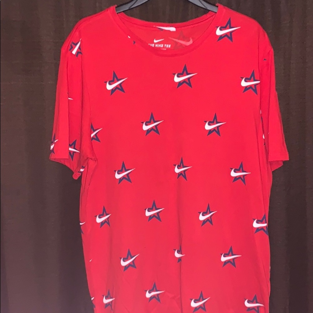 Red Nike Tee